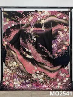 振袖 豪華 桐屋 翠山工房 辻ヶ花 金通し 絞り 身丈169cm MO2778 - メルカリ