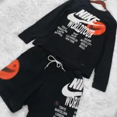 NIKE WORLD TOUR セットアップ ロンT ハーフパンツ ブラック