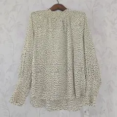 ROPE' PICNIC　ドット柄ダルメシアン長袖ブラウス 新品タグ付き
