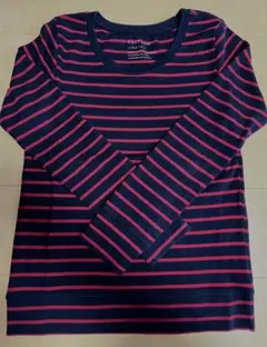 BAYFLOW ストライプ長袖トップス