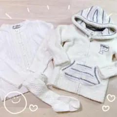 ジェラートピケパーカー他 カーディガン 95 110 タイツおまけ♡まとめ売り