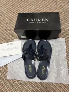 LAUREN RALPH LAUREN サンダル ネイビー EU38のサムネイル