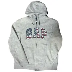 GAP アメリカ国旗デザイン パーカー 　90s 00s,