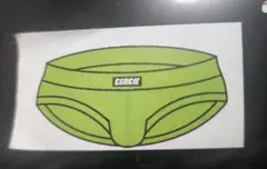 EGDE ネオンカラー HankyuLimited ブリーフ ネオンイエロー S
