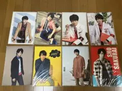 嵐クリアファイル新品8枚セット◆櫻井翔ソロまとめ売りARASHI公式グッズライブ