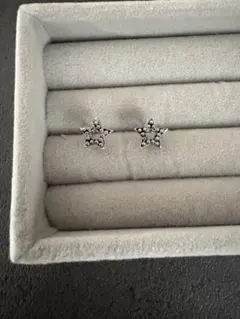 星　ピアス　樹脂