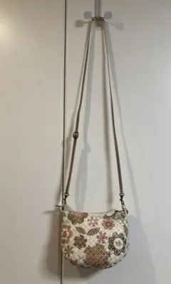 極美　ボッテガべネタBOTTEGA ショルダーバッグ イントレチャート レザー花