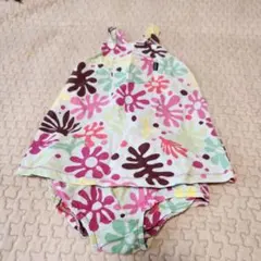 Patagonia 花柄水着 バギーズワンピース　水陸両用　ラッシュガード