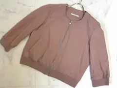 レトロギャラリー retro gallely ダスティピンク ベージュ ブルゾン