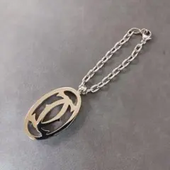 M*3様 211/美品 Cartier カルティエ チャーム シルバー 2Cロゴのサムネイル