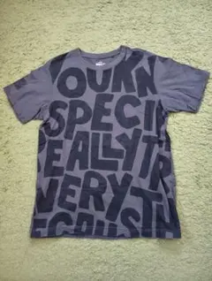 UNIQLO Tシャツ L ダークグレー