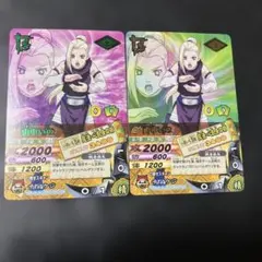 ナルト 疾風伝 カードゲーム☆PR忍伝-10 春野さくら＆山中いの プロモ