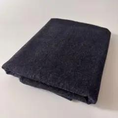 ウール生地 ネイビー ハンドメイド はぎれ カットクロス 布