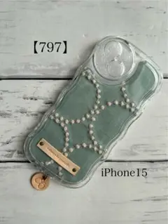 【797】ミナペルホネン　タンバリン　スマホケース　iPhone15