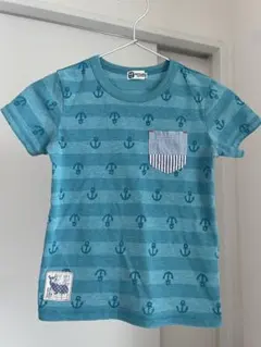 KP BOY 半袖Tシャツ 水色130cm ニットプランナー　日本製のサムネイル