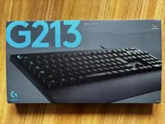 ロジクール G213 Prodigy RGBゲーミングキーボード箱あり有線