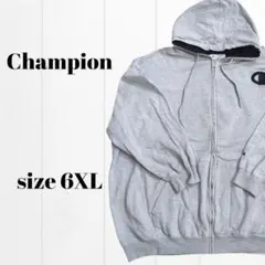 ◎　Champion　チャンピオン　パーカー　6XL　グレーのサムネイル