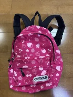 ◎美品◎OUTDOOR キッズリュック　フルーツ柄