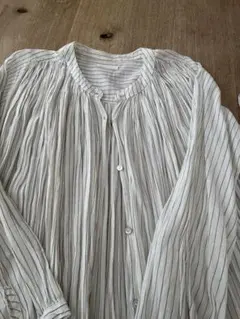 studio CLIP ストライプ ロングワンピース 羽織も可