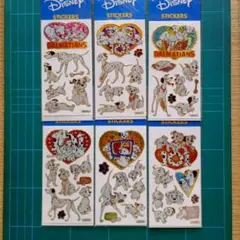 Disney 101匹わんちゃん ステッカー 6枚セットのサムネイル