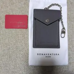 ボナベンチュラ　4連　キーケース　ゴールド金具　キーリング　シボ革 ボナベンチュラ 4連 キーケース ゴールド金具 キーリング シボ革
