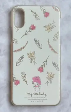 フラワーリング マイメロディ iphone X/XS ケース