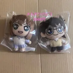名探偵コナン コナンランド ぬいぐるみマスコット 毛利蘭&灰原哀