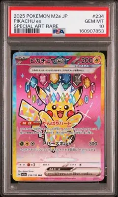 2026年最新】ピカチュウex psa10 sarの人気アイテム - メルカリ