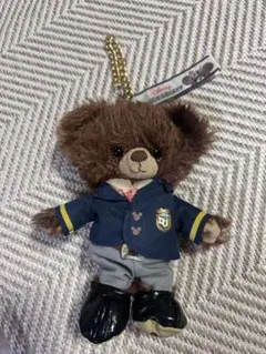 ユニベアシティ モカ ぬいぐるみキーホルダー・キーチェーン　初代制服ルック