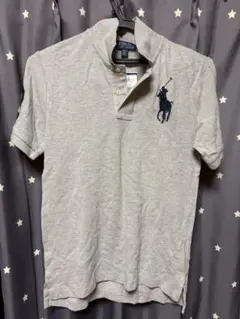 POLO RALPH LAUREN ポロシャツ グレー M(10-12)