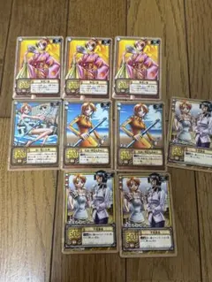 希少ワンピース カードゲーム ナミ ロビン の幼い姿の水着カード