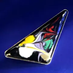 【匿名配送】七宝焼き　ブローチ　ペンダントトップ