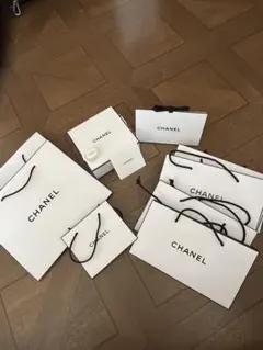 CHANEL ショップ袋・プレゼント用空箱 3セット - メルカリ