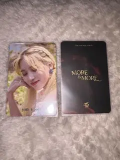 TWICE MORE & MORE ミナ トレカ