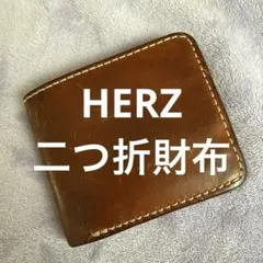 HERZ ヘルツ 二つ折り財布☆本革エイジング財布のサムネイル