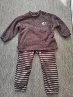 ユニクロ　スヌーピー フリースパジャマセット　120センチ