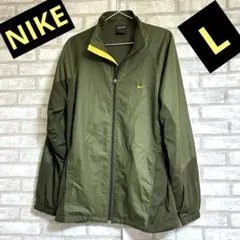 Nike ナイロンジャケット オリーブグリーン Lサイズ