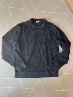 Uniqlo U ダークグレー クルーネックセーター M