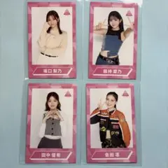 【IS:SUE】produce 101 くじ チェキ風カード 4枚セット