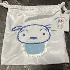 サンキューマート　クレヨンしんちゃん シロ　巾着　新品未使用のサムネイル