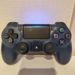 純正品 PS4 ワイヤレスコントローラーDUALSHOCK4ミッドナイト・ブルー
