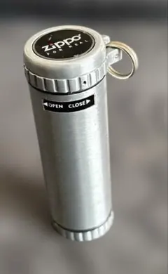 ZIPPO メタル製携帯灰皿 丸型 シルバー - メルカリ