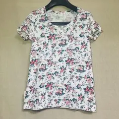 UNIQLO ユニクロ　LAURA ASHLEY 花柄　半袖Tシャツ　Sサイズ