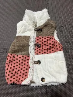 パッチワークベスト ９０センチ