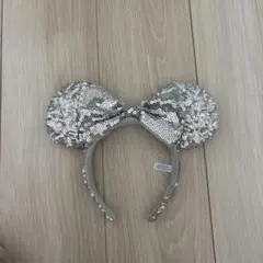 ミニーマウスカチューシャ（シルバー）
