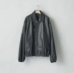 SHEEP LEATHER ZIP SHORT JACKET Lのサムネイル