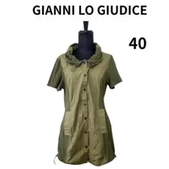GIANNI LO GIUDICE　半袖　スタンドカラージャケット　40のサムネイル