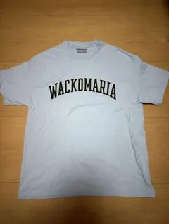 美品WACKO MARIA ワコマリア ロゴ　Tシャツ ライトブルーのサムネイル