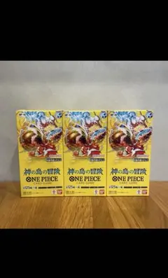 ワンピース 神の島の冒険 3BOX テープカット - メルカリ