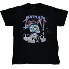 u*0様 【バットマンTシャツ BATMAN アメコミT DCコミックスT メタ